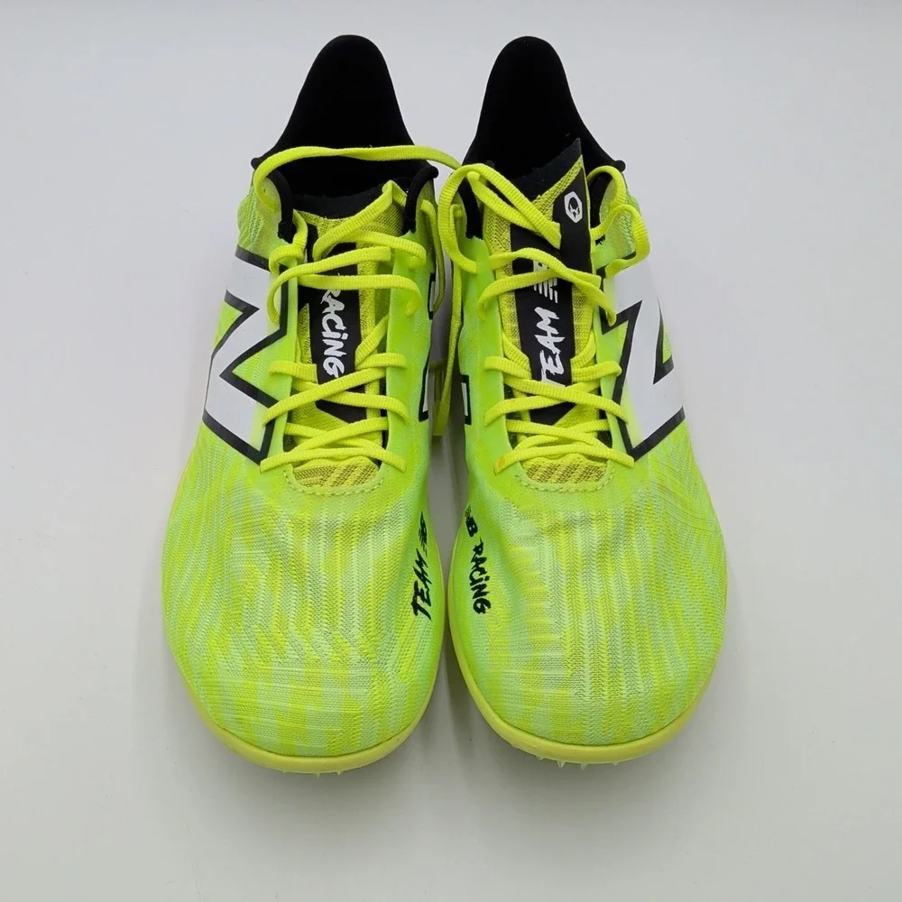 New Balance MD500 v9 Spike‎ Men's Size 11.5 NEW MISSING SPIKES READ Neon Green